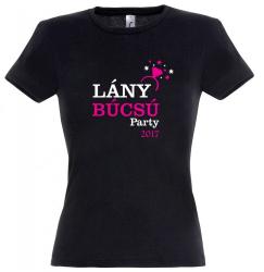 Partikellékek Lánybúcsú party 2026 gyűrűs póló több színben
