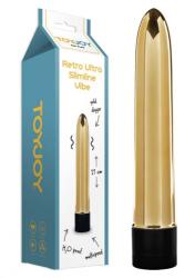 ToyJoy Retro Ultra Slimline Vibe vízálló rúdvibrátor 17 cm