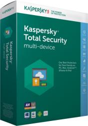 Kaspersky Total Security 2017 Multi-Device Renewal (1 Device/2 Year) KL1919XCADR