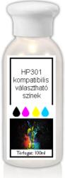 Utángyártott HP 301 tinta, 100ml (INK-HP301-100ml-db)