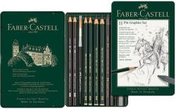 Faber-Castell Set creion grafit FABER-CASTELL Pitt Monochrome, 11 buc/set, FC112972