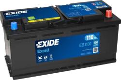 Exide Excell 110Ah 850A right+