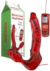 ToyJoy Bend Over Boyfriend kétvégű vibrátor