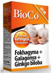 BioCo Garlic + Hawthorn + Ginkgo biloba (60 tab. )