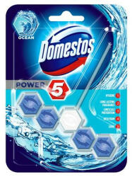 Domestos WC frissítő blokk, 1 db-os, DOMESTOS "Power 5", óceán (64389552/68604699) - iroszer24