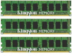 Kingston ValueRAM 6GB (3x2GB) DDR3 1333MHz KVR1333D3E9SK3/6G