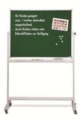 Magnetoplan Tabla scolara verde pentru scris cu creta 1500 x 1000 mm, pe stand mobil, MAGNETOPLAN (1242395)