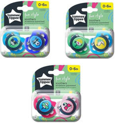 Tommee Tippee játszócumi CTN Fun 2 db 0-6 hó - babamarket