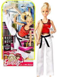Mattel Barbie - Mozgásra Tervezve - Szőke harcművész baba (DWN39/DVF68)