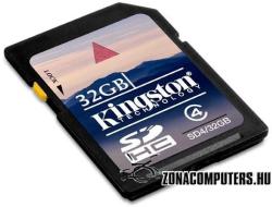 Kingston SDHC 32GB Class 4 SD4/32GB