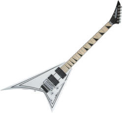 Jackson X Rhoads RRX24M Snow White with Black Pinstripes