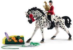 Schleich Verseny A Knabstrupper Kancával (41434)