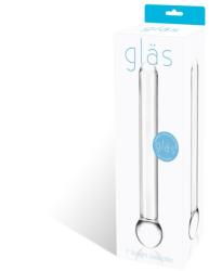 Gläs Straight Glass Dildo klasszikus üveg dildó (áttetsző) 17 cm