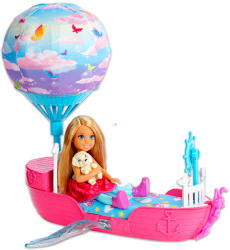 Mattel Barbie - Dreamtopia - Chelsea varázslatos álomhajója (DWP59)