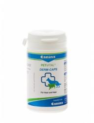 CANINA Petvital Derm-Caps - при метаболитни, хормонални и алергични проблеми, свързани с кожата и козината 40 грама 100 капсули 702121
