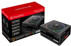 Thermaltake Smart Pro RGB 650W 80 PLUS Bronze (PS-SPR-0650FPCBEU-R)