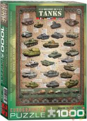 EUROGRAPHICS History of Tanks 1000 db-os (6000-0381)