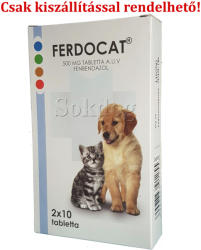 Ferdocat tabletta A. U. V. 20 tabletta - sokdog