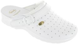 Scholl Standard CLOG RACY bőr FEHÉR klumpa 35-46