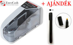 EuroCash V30 hordozható, kézi bankjegyszámláló, pénzszámoló gép