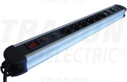 TRACON 6 Plug 3 m Switch (HKTM6-3M-KTS-ALU)