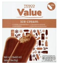 Tesco Value jégkrém 16 x 60ml