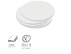  Stick-It Kiskör 9, 5 cm öntapadós moderációs kártya 100 db fehér