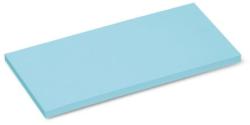 Stick-It X-tra Téglalap 9, 5x20, 5 cm öntapadós moderációs kártya 100 db kék