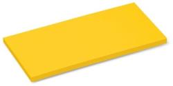 Stick-It X-tra Téglalap 9, 5x20, 5 cm öntapadós moderációs kártya 100 db sárga