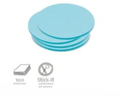Stick-It Kiskör 9, 5 cm öntapadós moderációs kártya 100 db kék