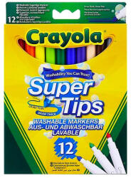 Crayola Crayola: Markere lavabile cu vârf gros (7509)