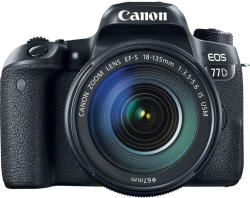 Canon EOS 77D+EF-S 18-135mm IS USM (AC1892C004AA)