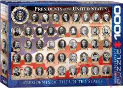 EUROGRAPHICS Presidents of the United States 1000 db-os (6000-1432)
