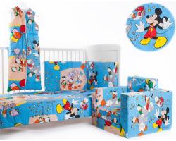 Bebedeco Set lenjerie patut 3 piese MICKEY SI PRIETENII LUI