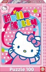 Educa Puzzle Hello Kitty Educa 100 piese de la 5 ani (EDU14965) Puzzle