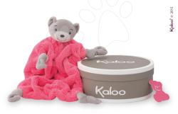 Kaloo Ursuleţ de pluş pentru alintare Neon Doudou Kaloo 20 cm în ambalaj de cadou roz (K962329)