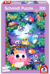 Schmidt Spiele In Owl Wood baglyos puzzle 200 db-os (56131)