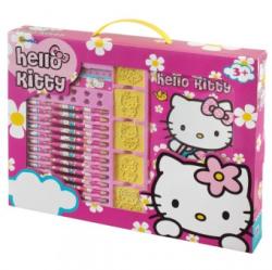 DACO Set de colorat cu stampile Hello Kitty