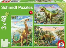 Schmidt Spiele Dinosaur Adventures 3x48 db-os (56202)