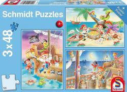 Schmidt Spiele Gang of Pirates 3x48 db-os (56223)