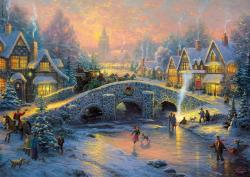 Schmidt Spiele Thomas Kinkade - Spirit of Christmas 1000 db-os (58450)