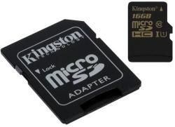Kingston microSDHC Gold 16GB Class 10 UHS-I U3 SDCG/16GB