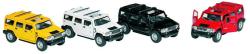 Goki Die-cast fém lendkerekes HUMMER H2 SUV 2008 játék autó