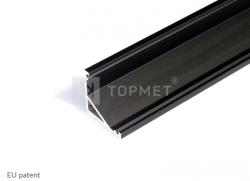 Topmet LED profil CABI12E fekete (C9020021)