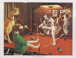 Tat Biliard Poster biliard The Scratching Beagle (464110)
