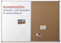 Magnetoplan COMBI BOARD 90X120 cm, whiteboard/pluta, 1240470 MAGNETOPLAN (9600644) - officeclass
