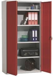  DULAP METALIC ARHIVA CU 4 RAFTURI 255/90, 900x450x2000 mm (LxlxH), 40 kg/polita, usi color Dulap arhivare