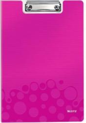 Leitz Clipboard dublu LEITZ Wow, polyfoam - roz metalizat (L-41990023) - officeclass