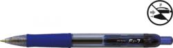 PENAC Pix cu gel PENAC FX-7, rubber grip, 0.7mm, corp transparent albastru - scriere albastra (P-BA2001-03) - officeclass
