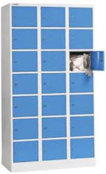  DULAP METALIC PENTRU VALORI CU 21 COMPARTIMENTE, 900x500x1800 mm, FIRST (96002365) Dulap arhivare